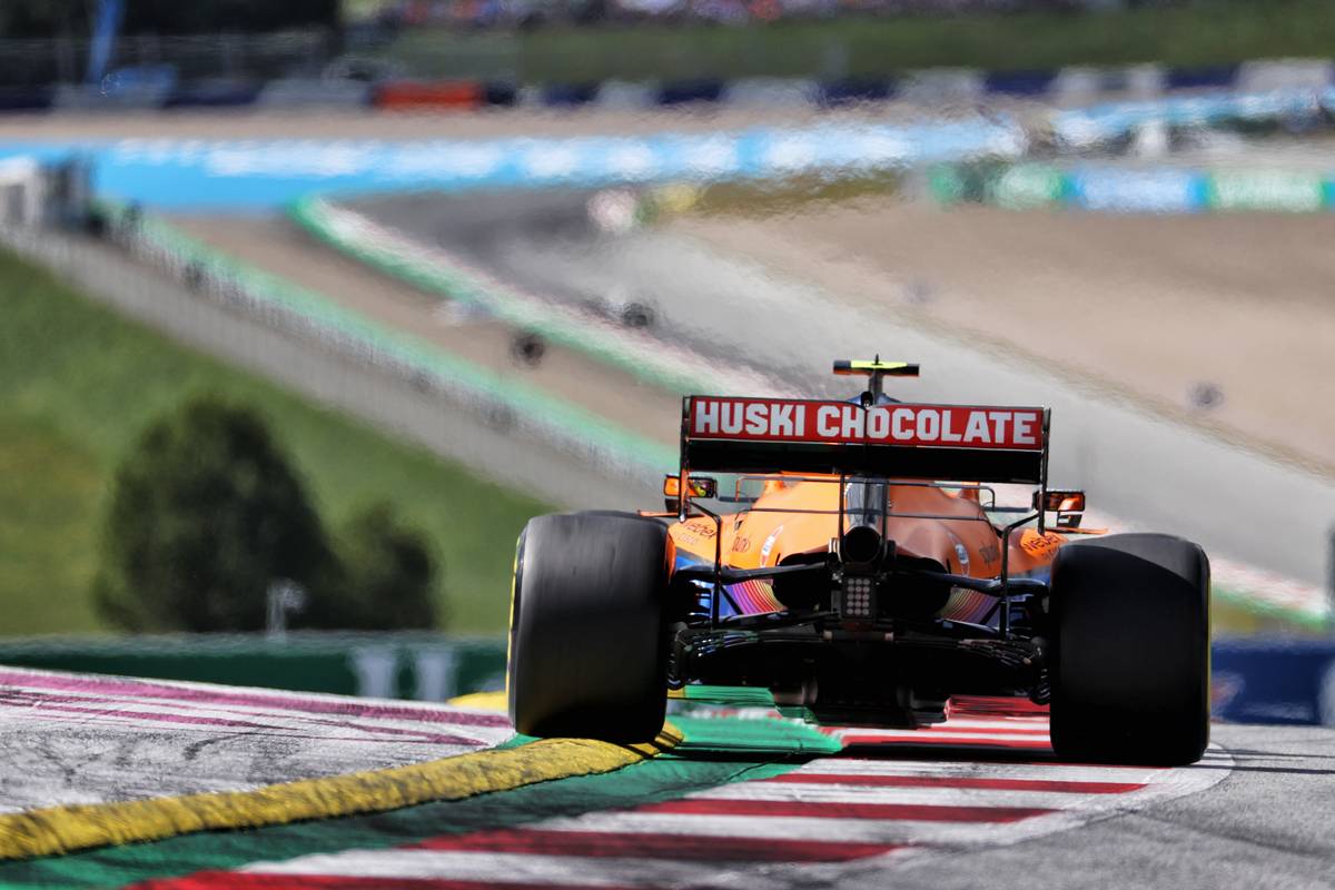 Lando Norris (GBR) McLaren MCL35M. 03.07.2021. Formula 1 World Championship, Rd 9, Austrian Grand Prix, Spielberg