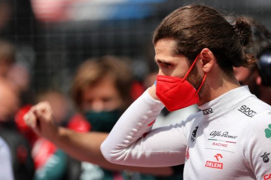 Antonio Giovinazzi (ITA) Alfa Romeo Racing on the grid.
04.07.2021. Formula 1 World Championship, Rd 9, Austrian Grand Prix, Spielberg, Austria, Race Day.
- www.xpbimages.com, EMail: requests@xpbimages.com © Copyright: Charniaux / XPB Images