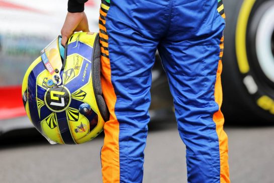 Lando Norris (GBR) McLaren - 2022 Car Launch.
15.07.2021. Formula 1 World Championship, Rd 10, British Grand Prix, Silverstone, England, Preparation Day.
- www.xpbimages.com, EMail: requests@xpbimages.com © Copyright: Davenport / XPB Images