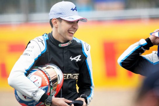 Esteban Ocon (FRA) Alpine F1 Team - 2022 Car Launch.
15.07.2021. Formula 1 World Championship, Rd 10, British Grand Prix, Silverstone, England, Preparation Day.
- www.xpbimages.com, EMail: requests@xpbimages.com © Copyright: Staley / XPB Images