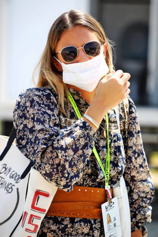 Isabel Hernaez, girlfriend of Carlos Sainz Jr (ESP) Ferrari.
16.07.2021. Formula 1 World Championship, Rd 10, British Grand Prix, Silverstone, England, Practice Day.
- www.xpbimages.com, EMail: requests@xpbimages.com © Copyright: Davenport / XPB Images