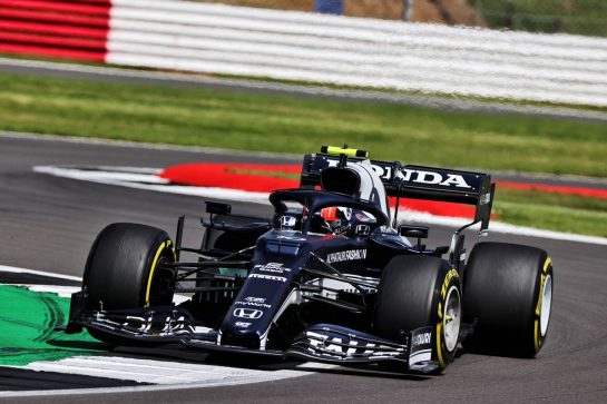 Pierre Gasly (FRA) AlphaTauri AT02.
16.07.2021. Formula 1 World Championship, Rd 10, British Grand Prix, Silverstone, England, Practice Day.
- www.xpbimages.com, EMail: requests@xpbimages.com © Copyright: Batchelor / XPB Images