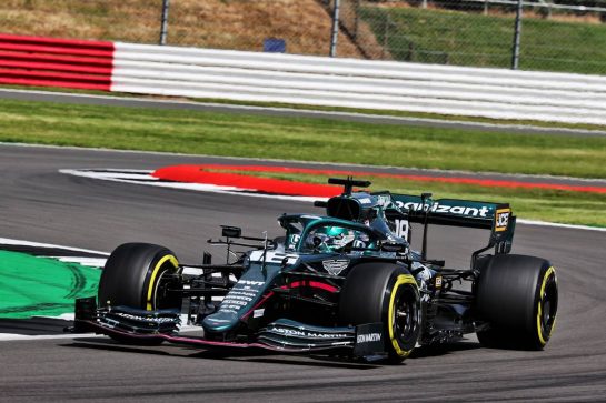 Lance Stroll (CDN) Aston Martin F1 Team AMR21.
16.07.2021. Formula 1 World Championship, Rd 10, British Grand Prix, Silverstone, England, Practice Day.
- www.xpbimages.com, EMail: requests@xpbimages.com © Copyright: Batchelor / XPB Images