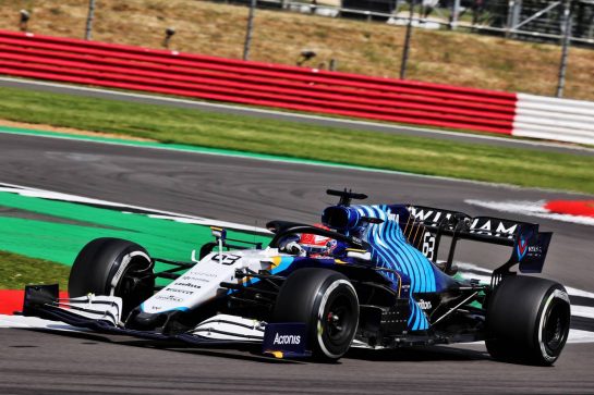George Russell (GBR) Williams Racing FW43B.
16.07.2021. Formula 1 World Championship, Rd 10, British Grand Prix, Silverstone, England, Practice Day.
- www.xpbimages.com, EMail: requests@xpbimages.com © Copyright: Batchelor / XPB Images