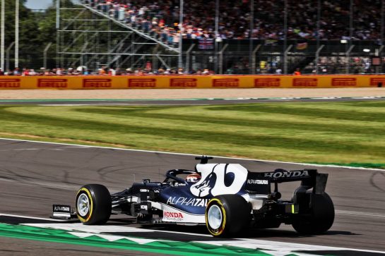 Yuki Tsunoda (JPN) AlphaTauri AT02.
16.07.2021. Formula 1 World Championship, Rd 10, British Grand Prix, Silverstone, England, Practice Day.
- www.xpbimages.com, EMail: requests@xpbimages.com © Copyright: Batchelor / XPB Images