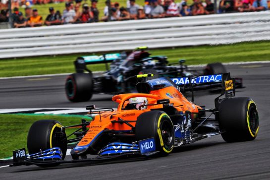 Lando Norris (GBR) McLaren MCL35M.
16.07.2021. Formula 1 World Championship, Rd 10, British Grand Prix, Silverstone, England, Practice Day.
- www.xpbimages.com, EMail: requests@xpbimages.com © Copyright: Davenport / XPB Images