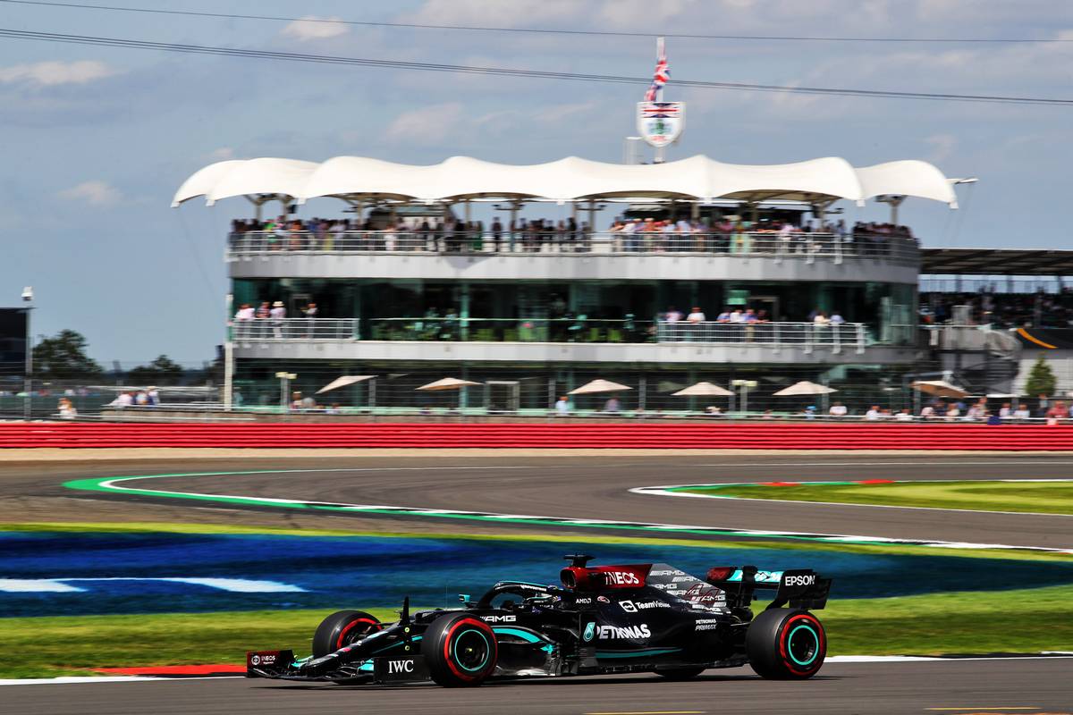 Lewis Hamilton (GBR) Mercedes AMG F1 W12. 16.07.2021. Formula 1 World Championship, Rd 10, British Grand Prix, Silverstone