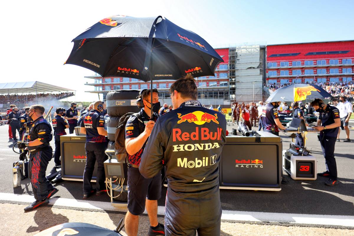 Max Verstappen (NLD) Red Bull Racing on the grid. 17.07.2021. Formula 1 World Championship, Rd 10, British Grand Prix, Silverstone