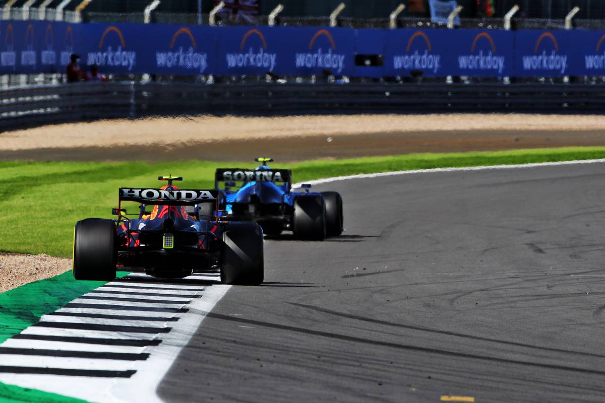 Sergio Perez (MEX) Red Bull Racing RB16B. 17.07.2021. Formula 1 World Championship, Rd 10, British Grand Prix, Silverstone