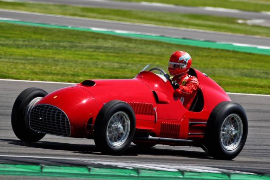 Charles Leclerc (MON) Ferrari laps in a vintage F1 Ferrari.
18.07.2021. Formula 1 World Championship, Rd 10, British Grand Prix, Silverstone, England, Race Day.
- www.xpbimages.com, EMail: requests@xpbimages.com © Copyright: Davenport / XPB Images