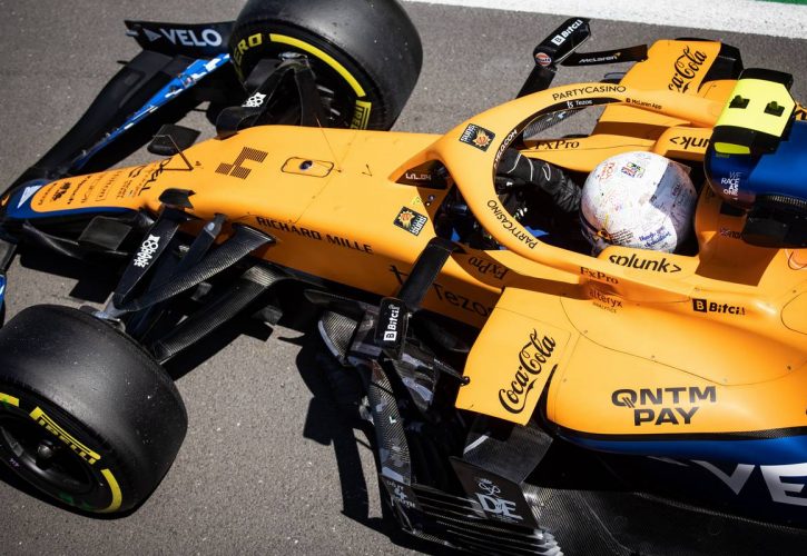 Lando Norris (GBR) McLaren MCL35M. 18.07.2021. Formula 1 World Championship, Rd 10, British Grand Prix, Silverstone