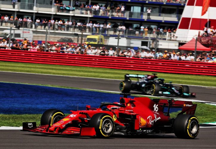 Charles Leclerc (MON) Ferrari SF-21. 18.07.2021. Formula 1 World Championship, Rd 10, British Grand Prix, Silverstone