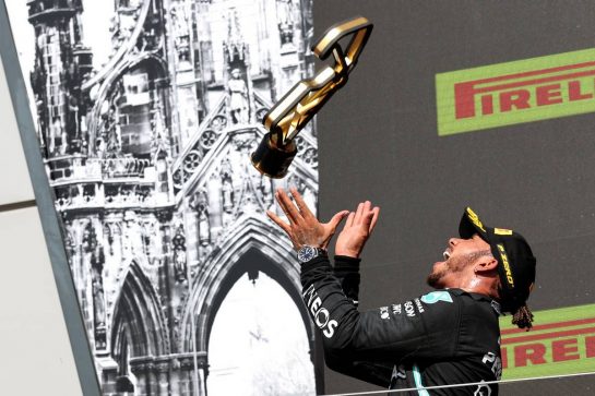 1st place Lewis Hamilton (GBR) Mercedes AMG F1 W12.
18.07.2021. Formula 1 World Championship, Rd 10, British Grand Prix, Silverstone, England, Race Day.
- www.xpbimages.com, EMail: requests@xpbimages.com © Copyright: Batchelor / XPB Images