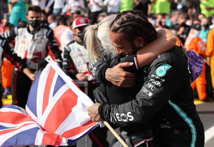 1st place Lewis Hamilton (GBR) Mercedes AMG F1 W12. 18.07.2021. Formula 1 World Championship, Rd 10, British Grand Prix, Silverstone