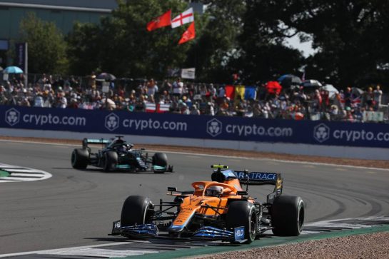 Lando Norris (GBR) McLaren MCL35M.
18.07.2021. Formula 1 World Championship, Rd 10, British Grand Prix, Silverstone, England, Race Day.
- www.xpbimages.com, EMail: requests@xpbimages.com © Copyright: Batchelor / XPB Images