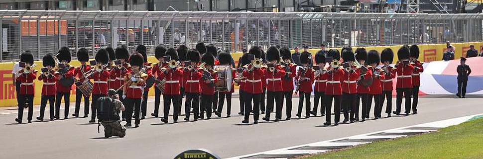 Marching band. 18.07.2021. Formula 1 World Championship, Rd 10, British Grand Prix, Silverstone