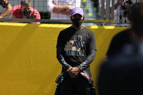 Lewis Hamilton (GBR) Mercedes AMG F1.
18.07.2021. Formula 1 World Championship, Rd 10, British Grand Prix, Silverstone, England, Race Day.
- www.xpbimages.com, EMail: requests@xpbimages.com © Copyright: Batchelor / XPB Images