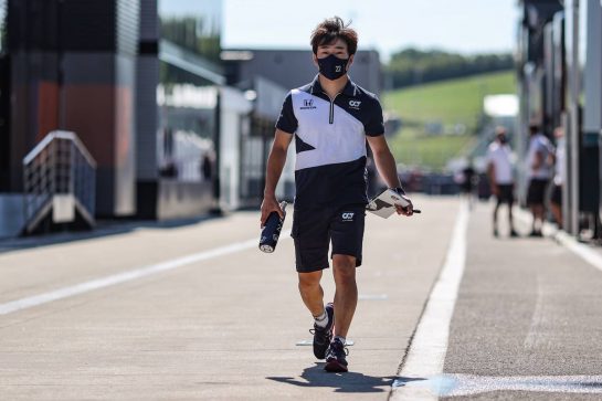 Yuki Tsunoda (JPN) AlphaTauri.
29.07.2021. Formula 1 World Championship, Rd 11, Hungarian Grand Prix, Budapest, Hungary, Preparation Day.
- www.xpbimages.com, EMail: requests@xpbimages.com © Copyright: Charniaux / XPB Images