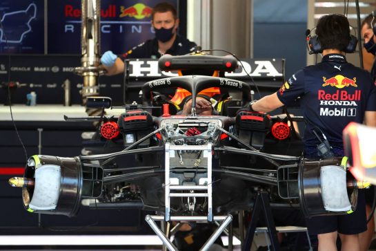 Red Bull Racing RB16B.
29.07.2021. Formula 1 World Championship, Rd 11, Hungarian Grand Prix, Budapest, Hungary, Preparation Day.
- www.xpbimages.com, EMail: requests@xpbimages.com © Copyright: Batchelor / XPB Images