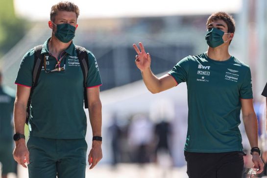 Lance Stroll (CDN) Aston Martin F1 Team.
30.07.2021. Formula 1 World Championship, Rd 11, Hungarian Grand Prix, Budapest, Hungary, Practice Day.
- www.xpbimages.com, EMail: requests@xpbimages.com © Copyright: Charniaux / XPB Images
