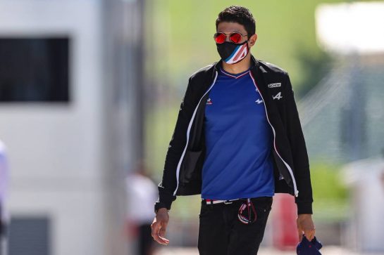 Esteban Ocon (FRA) Alpine F1 Team.
30.07.2021. Formula 1 World Championship, Rd 11, Hungarian Grand Prix, Budapest, Hungary, Practice Day.
- www.xpbimages.com, EMail: requests@xpbimages.com © Copyright: Charniaux / XPB Images