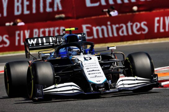 Nicholas Latifi (CDN) Williams Racing FW43B.
30.07.2021. Formula 1 World Championship, Rd 11, Hungarian Grand Prix, Budapest, Hungary, Practice Day.
- www.xpbimages.com, EMail: requests@xpbimages.com © Copyright: Batchelor / XPB Images