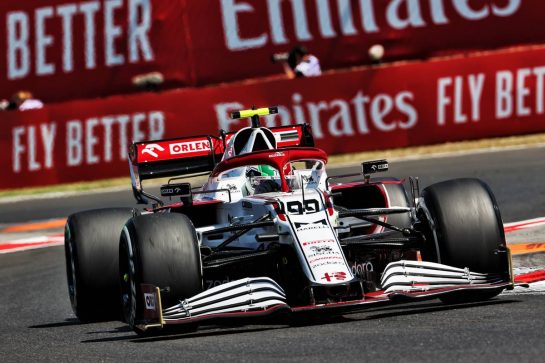 Antonio Giovinazzi (ITA) Alfa Romeo Racing C41.
30.07.2021. Formula 1 World Championship, Rd 11, Hungarian Grand Prix, Budapest, Hungary, Practice Day.
- www.xpbimages.com, EMail: requests@xpbimages.com © Copyright: Batchelor / XPB Images