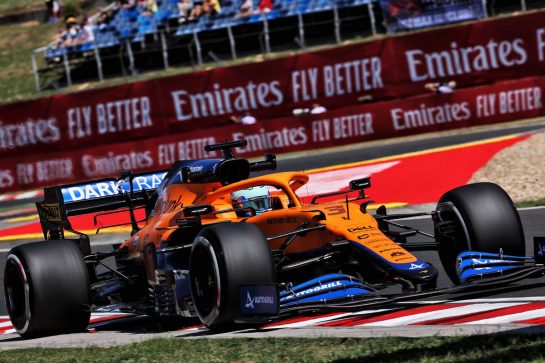 Daniel Ricciardo (AUS) McLaren MCL35M.
30.07.2021. Formula 1 World Championship, Rd 11, Hungarian Grand Prix, Budapest, Hungary, Practice Day.
- www.xpbimages.com, EMail: requests@xpbimages.com © Copyright: Batchelor / XPB Images