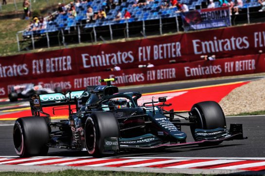 Sebastian Vettel (GER) Aston Martin F1 Team AMR21.
30.07.2021. Formula 1 World Championship, Rd 11, Hungarian Grand Prix, Budapest, Hungary, Practice Day.
- www.xpbimages.com, EMail: requests@xpbimages.com © Copyright: Batchelor / XPB Images