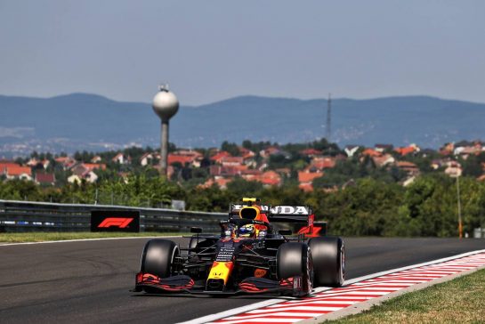 Sergio Perez (MEX) Red Bull Racing RB16B.
30.07.2021. Formula 1 World Championship, Rd 11, Hungarian Grand Prix, Budapest, Hungary, Practice Day.
- www.xpbimages.com, EMail: requests@xpbimages.com © Copyright: Moy / XPB Images