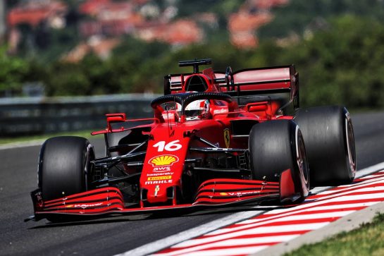 Charles Leclerc (MON) Ferrari SF-21.
30.07.2021. Formula 1 World Championship, Rd 11, Hungarian Grand Prix, Budapest, Hungary, Practice Day.
- www.xpbimages.com, EMail: requests@xpbimages.com © Copyright: Moy / XPB Images
