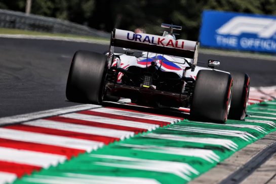 Nikita Mazepin (RUS) Haas F1 Team VF-21.
30.07.2021. Formula 1 World Championship, Rd 11, Hungarian Grand Prix, Budapest, Hungary, Practice Day.
- www.xpbimages.com, EMail: requests@xpbimages.com © Copyright: Batchelor / XPB Images