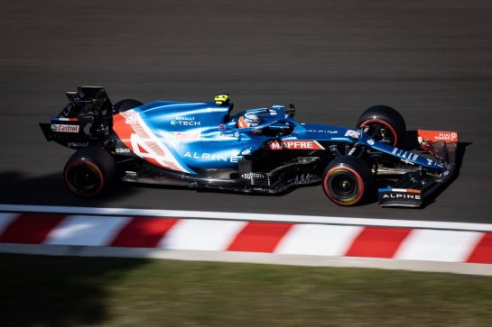 Esteban Ocon (FRA) Alpine F1 Team A521.
31.07.2021. Formula 1 World Championship, Rd 11, Hungarian Grand Prix, Budapest, Hungary, Qualifying Day.
- www.xpbimages.com, EMail: requests@xpbimages.com © Copyright: Bearne / XPB Images