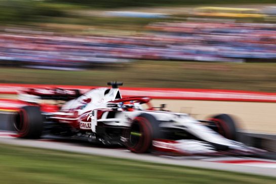 Kimi Raikkonen (FIN) Alfa Romeo Racing C41.
31.07.2021. Formula 1 World Championship, Rd 11, Hungarian Grand Prix, Budapest, Hungary, Qualifying Day.
- www.xpbimages.com, EMail: requests@xpbimages.com © Copyright: Moy / XPB Images