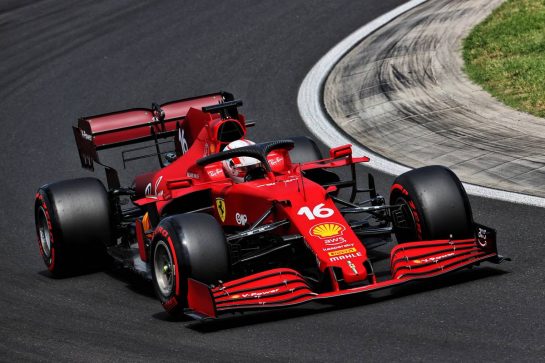 Charles Leclerc (MON) Ferrari SF-21.
31.07.2021. Formula 1 World Championship, Rd 11, Hungarian Grand Prix, Budapest, Hungary, Qualifying Day.
- www.xpbimages.com, EMail: requests@xpbimages.com © Copyright: Batchelor / XPB Images