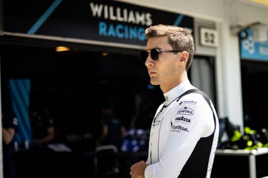 George Russell (GBR) Williams Racing.
31.07.2021. Formula 1 World Championship, Rd 11, Hungarian Grand Prix, Budapest, Hungary, Qualifying Day.
- www.xpbimages.com, EMail: requests@xpbimages.com © Copyright: Bearne / XPB Images