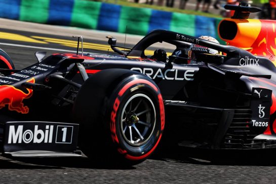 Max Verstappen (NLD) Red Bull Racing RB16B.
31.07.2021. Formula 1 World Championship, Rd 11, Hungarian Grand Prix, Budapest, Hungary, Qualifying Day.
- www.xpbimages.com, EMail: requests@xpbimages.com © Copyright: Batchelor / XPB Images