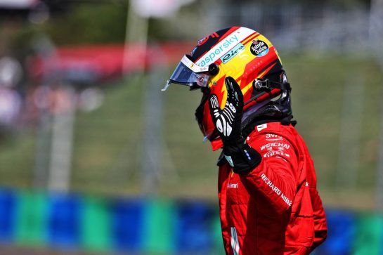Carlos Sainz Jr (ESP) Ferrari crashed out of qualifying.
31.07.2021. Formula 1 World Championship, Rd 11, Hungarian Grand Prix, Budapest, Hungary, Qualifying Day.
- www.xpbimages.com, EMail: requests@xpbimages.com © Copyright: Moy / XPB Images