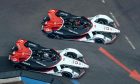 ABB FIA Formula E Porsche drivers Pascal Wehrlein and Andre Lotterer