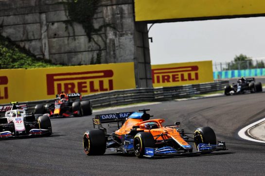 Daniel Ricciardo (AUS) McLaren MCL35M.
01.08.2021. Formula 1 World Championship, Rd 11, Hungarian Grand Prix, Budapest, Hungary, Race Day.
- www.xpbimages.com, EMail: requests@xpbimages.com © Copyright: Batchelor / XPB Images