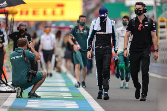 Esteban Ocon (FRA) Alpine F1 Team.
01.08.2021. Formula 1 World Championship, Rd 11, Hungarian Grand Prix, Budapest, Hungary, Race Day.
- www.xpbimages.com, EMail: requests@xpbimages.com © Copyright: Charniaux / XPB Images