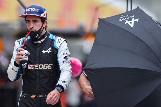 Fernando Alonso (ESP) Alpine F1 Team.
01.08.2021. Formula 1 World Championship, Rd 11, Hungarian Grand Prix, Budapest, Hungary, Race Day.
- www.xpbimages.com, EMail: requests@xpbimages.com © Copyright: Charniaux / XPB Images