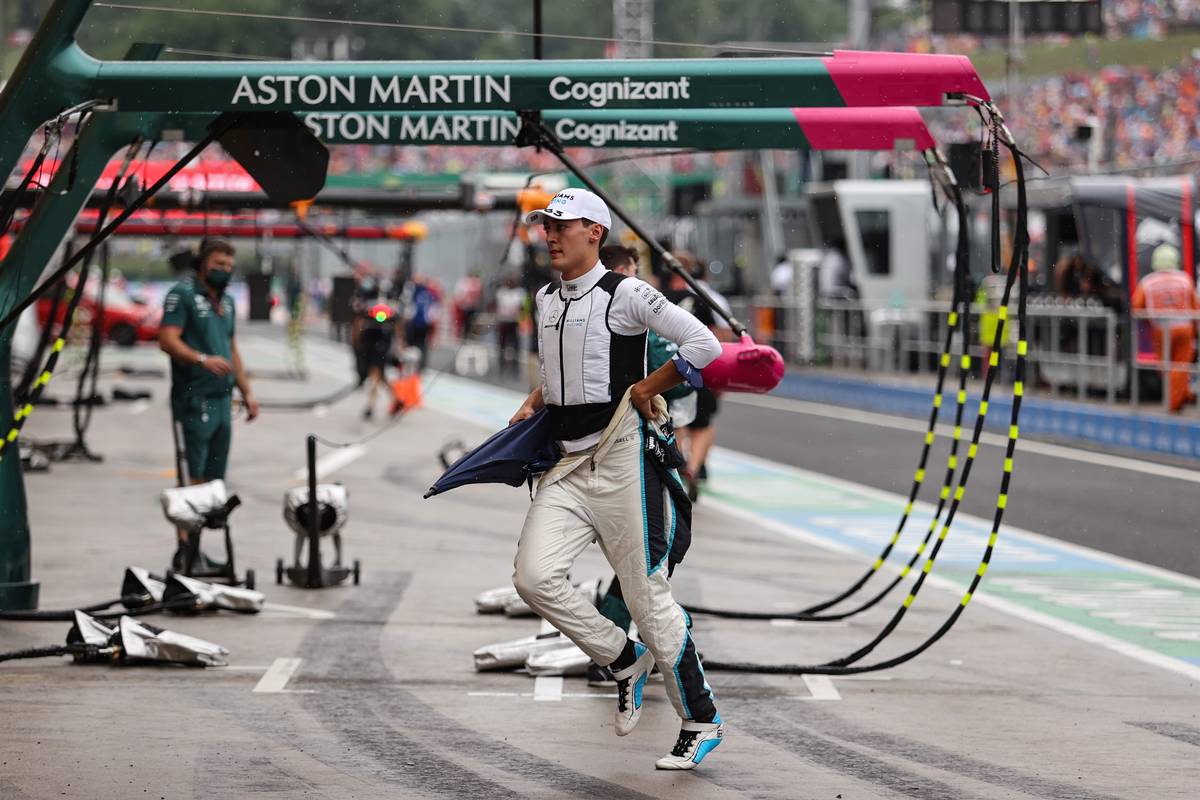 George Russell (GBR) Williams Racing. 01.08.2021. Formula 1 World Championship, Rd 11, Hungarian Grand Prix, Budapest