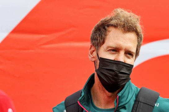 Sebastian Vettel (GER) Aston Martin F1 Team.
26.08.2021. Formula 1 World Championship, Rd 12, Belgian Grand Prix, Spa Francorchamps, Belgium, Preparation Day.
- www.xpbimages.com, EMail: requests@xpbimages.com © Copyright: Moy / XPB Images