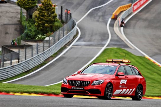 Mercedes FIA Medical Car.
26.08.2021. Formula 1 World Championship, Rd 12, Belgian Grand Prix, Spa Francorchamps, Belgium, Preparation Day.
- www.xpbimages.com, EMail: requests@xpbimages.com © Copyright: Moy / XPB Images