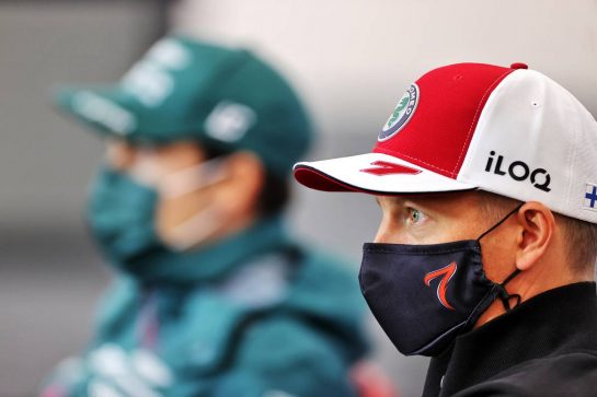 Kimi Raikkonen (FIN) Alfa Romeo Racing in the FIA Press Conference.
26.08.2021. Formula 1 World Championship, Rd 12, Belgian Grand Prix, Spa Francorchamps, Belgium, Preparation Day.
- www.xpbimages.com, EMail: requests@xpbimages.com © Copyright: Charniaux / XPB Images