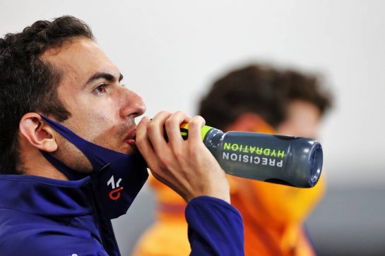 Nicholas Latifi (CDN) Williams Racing in the FIA Press Conference.
26.08.2021. Formula 1 World Championship, Rd 12, Belgian Grand Prix, Spa Francorchamps, Belgium, Preparation Day.
- www.xpbimages.com, EMail: requests@xpbimages.com © Copyright: Charniaux / XPB Images