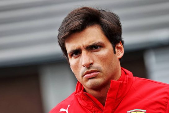 Carlos Sainz Jr (ESP) Ferrari.
26.08.2021. Formula 1 World Championship, Rd 12, Belgian Grand Prix, Spa Francorchamps, Belgium, Preparation Day.
- www.xpbimages.com, EMail: requests@xpbimages.com © Copyright: Moy / XPB Images