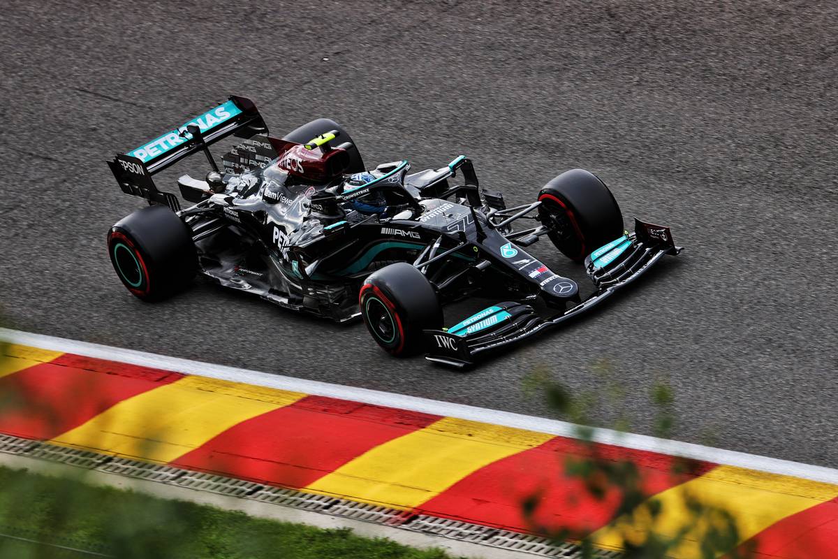 Valtteri Bottas (FIN) Mercedes AMG F1 W12. 27.08.2021. Formula 1 World Championship, Rd 12, Belgian Grand Prix, Spa