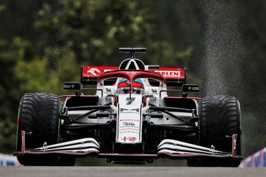 Kimi Raikkonen (FIN) Alfa Romeo Racing C41.
28.08.2021. Formula 1 World Championship, Rd 12, Belgian Grand Prix, Spa Francorchamps, Belgium, Qualifying Day.
- www.xpbimages.com, EMail: requests@xpbimages.com © Copyright: Moy / XPB Images
